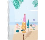 Oxford Horizons spiraalschrift, ft B5, 120 bladzijden, geruit 5 mm, geassorteerde kleuren