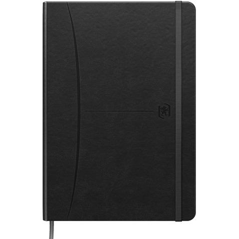 Oxford Signature Smart Journal, ft A5, quadrillé 5 mm, noir