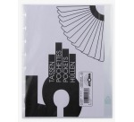 Atoma showtassen, transparant, voor A5+ schriften, set van 5 stuks