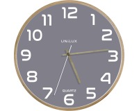 Horloge murale à quartz 'BALTIC', bleu