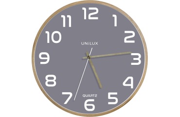 Horloge murale à quartz 'BALTIC', bleu