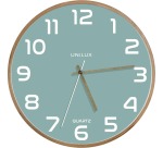 Horloge murale à quartz 'BALTIC', bleu