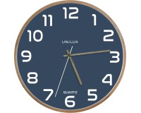 Horloge murale à quartz 'BALTIC', bleu