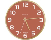 Horloge murale à quartz 'BALTIC', bleu