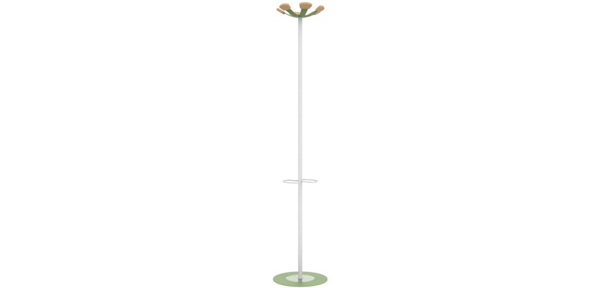 Unilux portemanteau Aurora, blanc/vert