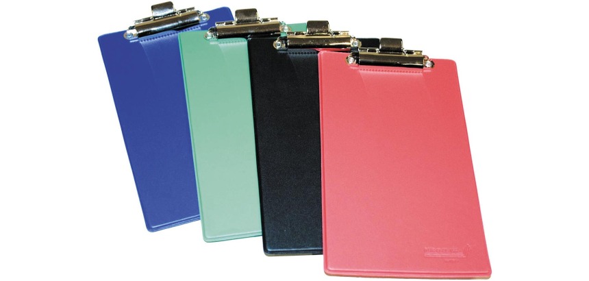 Aurora Filing plaque à pince, modèle simple, pour ft 11 x 18,5 cm, couleurs assorties