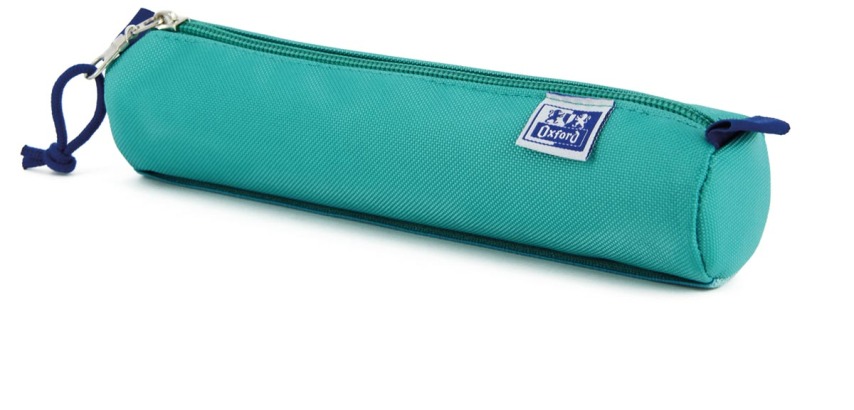 Oxford Kangoo Round Turquoise Pencil Case