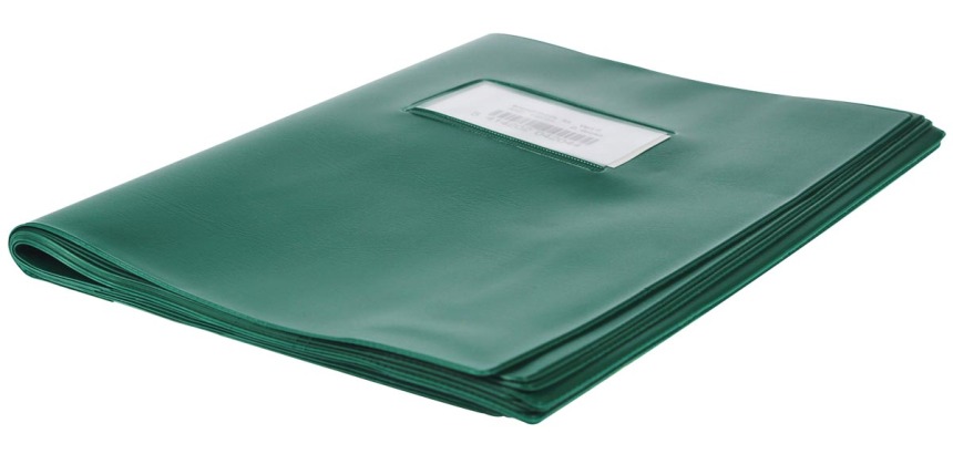 Bronyl protège-cahiers ft 16,5 x 21 cm (cahier), vert foncé