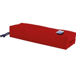 Pennenetui Oxford rechthoek rood