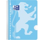Bloc de cours Oxford School A4+ ligné 23 perf 160 pages 80g pastel assorti 3 pièces