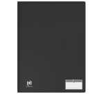 OXFORD Memphis document protector 60 sleeves, black