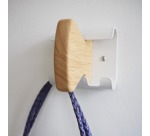 Unilux portemanteau mural Aurora, blanc, 1 crochet