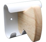 Unilux portemanteau mural Aurora, blanc, 1 crochet