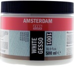 Amsterdam gesso blanc, bouteille de 500 ml