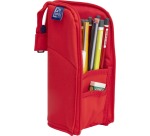 Roter Oxford Stand-Up Federmäppchen