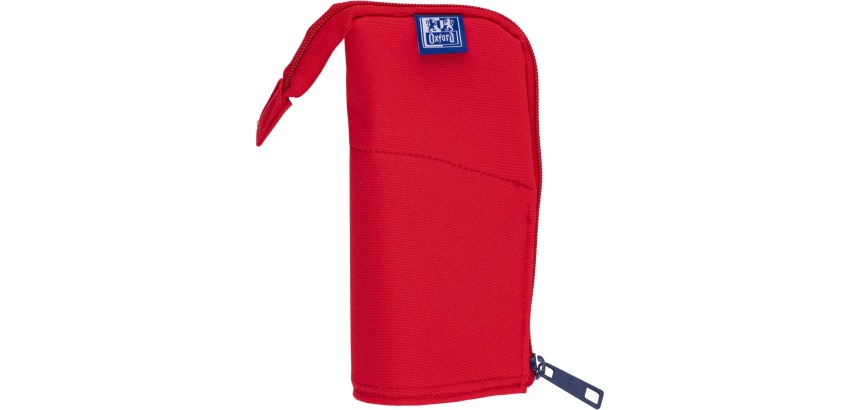 Roter Oxford Stand-Up Federmäppchen