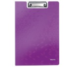 Porte-bloc à rabat WOW, A4, polyfoam,  métallisé