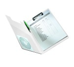 Leitz WOW klemmap met omslag, ft A4, roze