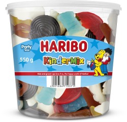 Haribo snoepgoed Kinder mix, emmer van 550 g