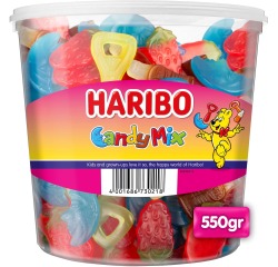 Haribo confiserie Candy mix, seau de 550 g