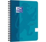 Spiraalblok Oxford Touch A5 ruit 5mm 70vel aqua