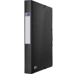 Oxford Urban boîte de classement en PP, format 24 x 32 cm, dos de 4 cm, noir