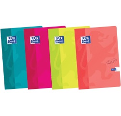 Oxford School Touch A5 lined notebook 72 pages 80g assorted