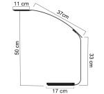 Unilux bureaulamp Timelight, zwart