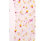 Oxford Floral softcover notitieblok, ft 9 x 14 cm, 30 vel, gelijnd, 4 geassorteerde designs