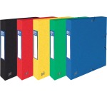 Elba boîte de classement Oxford Top File+ dos de 4 cm, couleurs assorties