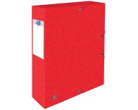Elba elastobox Oxford Top File+ rug van 6 cm, rood
