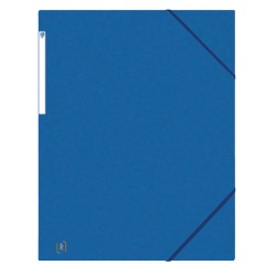 Elastomap Oxford Top File+ A3 3 kleppen 390gr blauw