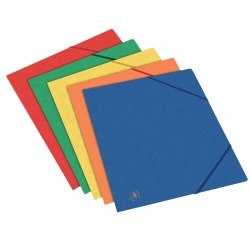 Oxford Top File+ farde à rabats, pour ft A5, couleurs assorties