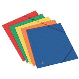 Oxford Top File+ farde à rabats, pour ft A5, couleurs assorties