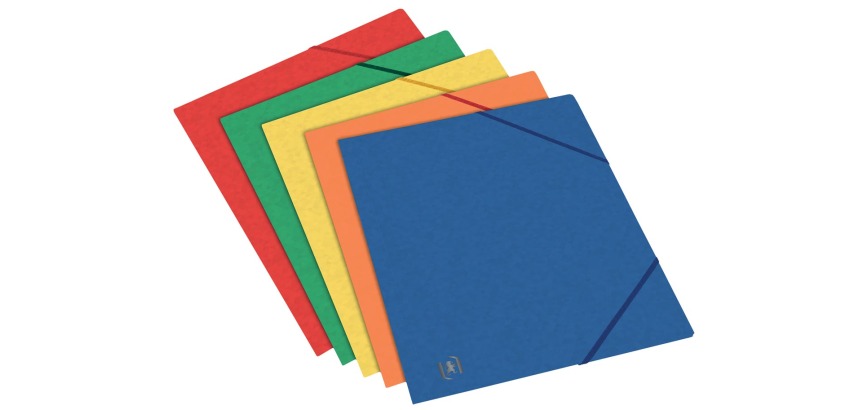 Oxford Top File+ elastomap, voor ft A5, geassorteerde kleuren