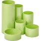 MAUL Organisateur de bureau Tubo, 6 compartiments, Ø15x12.5cm, plumier lime vert