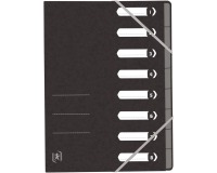 Sorteermap Top File, A4, 8 vakken