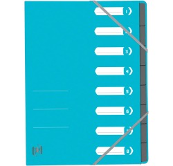 Sorteermap Top File, A4, 8 vakken