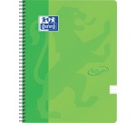 Bloc à spirale Oxford Touch A4 ligné 70 feuilles vert lime