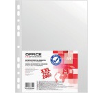 OFFICE products punched pocket, A4, 40 microns, embossed, pack of 200 pieces