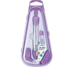 Linex compas scolaire 950, 3 pièces, en boîte distributrice, en couleurs assorties