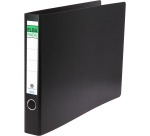 Elba Rado classeur, ft A3 paysage, en carton, dos de 5,5 cm, noir
