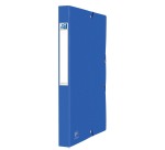 Elba boîte de classement Oxford Eurofolio dos de 2,5 cm, bleu