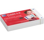 Oxford Flash 2.0 starter kit sheet, lined, A7, white, pack of 80 sheets