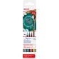 Edding metallic brushpen Christmas e-1340, assorti, set van 4 stuks