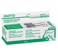 Giotto Robercolor whiteboardmarker, medium, ronde punt, groen
