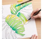 Edding glitter brush pen e-1340, honeydew melon