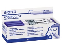 Giotto Robercolor whiteboardmarker, medium, ronde punt, blauw
