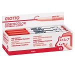 Giotto Robercolor marqueur pour tableaux blancs, moyen, pointe ronde, rouge