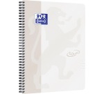 Oxford Touch spiral notebook A4 lined 70 sheets light gray